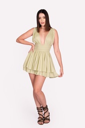 [TT24063158] 03FRM23530 VESTIDO NANA LINO CTO ESCOTE