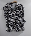 01COM42324  BL CAMISERA ZEBRA